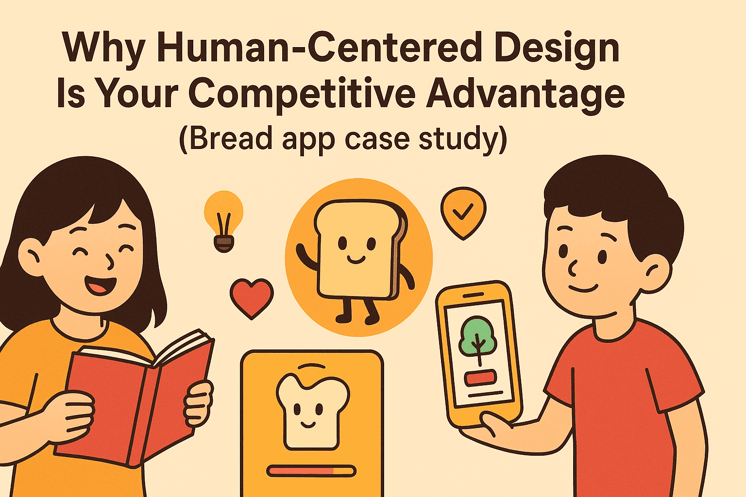 Why Human-Centered Design Is Your Competitive Advantage (Bread app case study) 